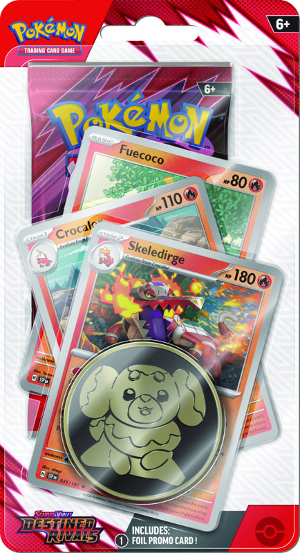 Pokemon TCG: Destined Rivals Premium Checklane Booster Pack