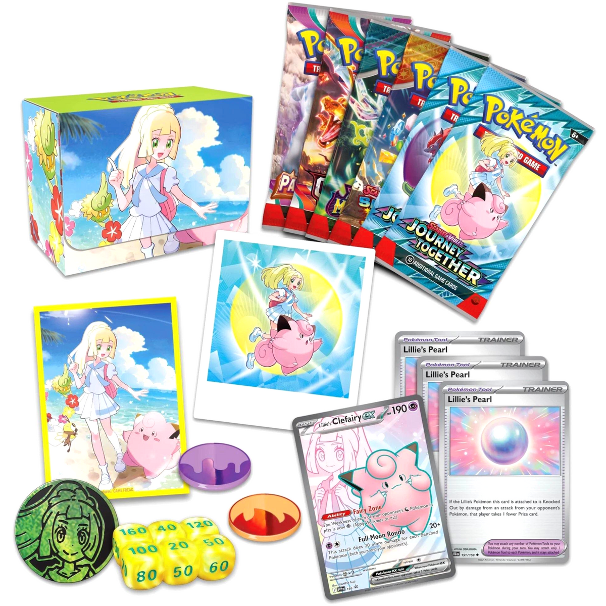 Pokemon Lillie Premium Tournament Collection Case