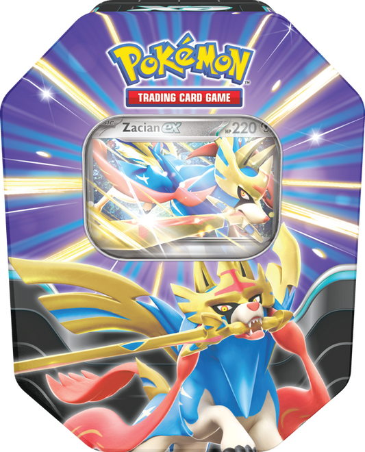 Pokemon Zacian Slashing Tin
