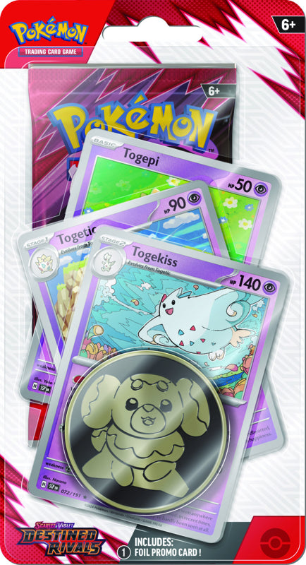 Pokemon TCG: Destined Rivals Premium Checklane Booster Pack
