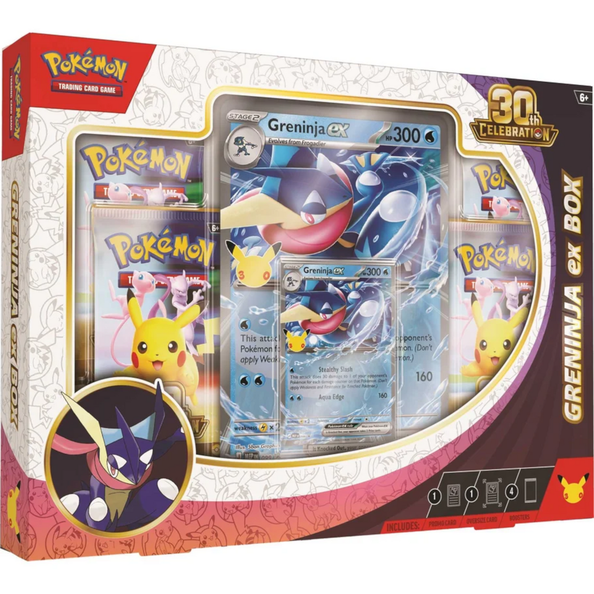 Pokemon TCG 30th Celebration Greninja ex Box