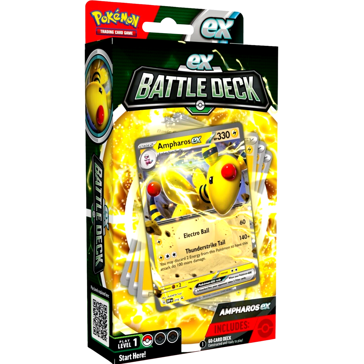 Pokemon TCG: Ampharos EX Battle Deck