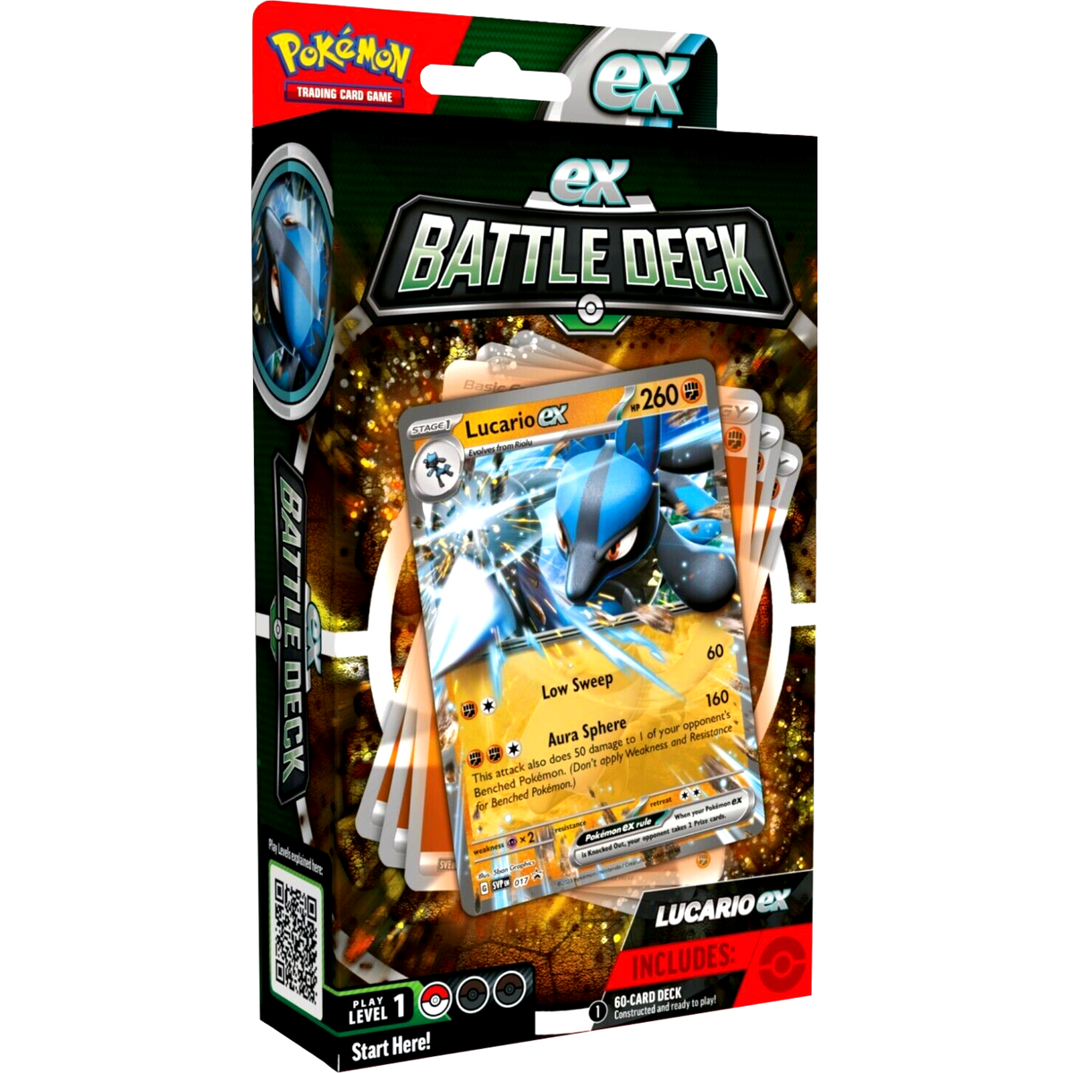 Pokémon TCG: Lucario EX Battle Deck
