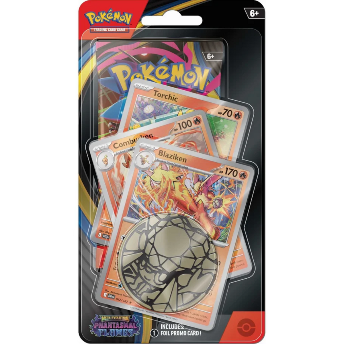 Pokemon TCG Mega Evolution: Phantasmal Flames Premium Checklane Blister – Hydrapple