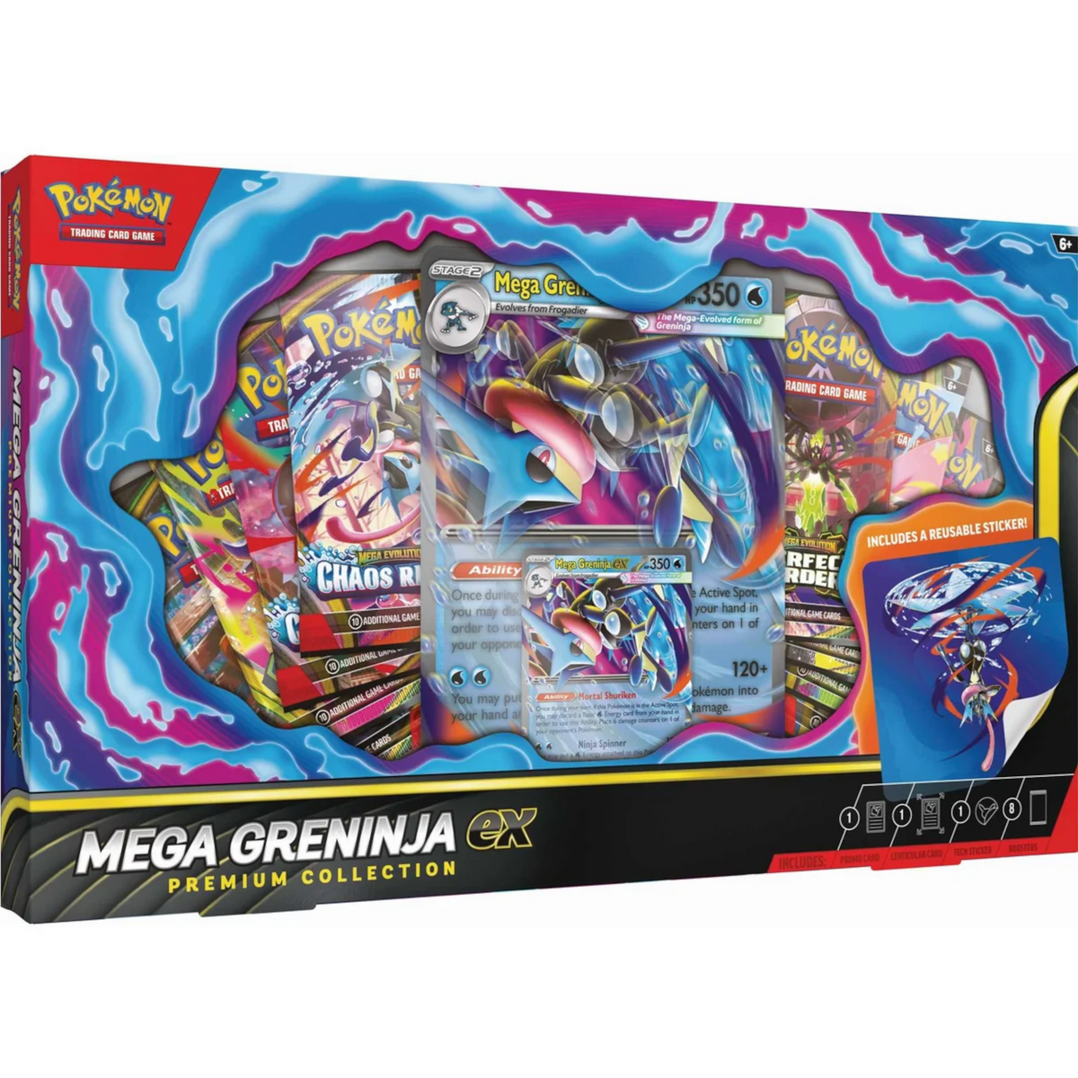 Pokemon TCG Mega Greninja ex Premium Collection – English