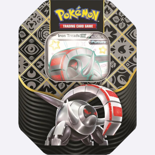Pokemon TCG: Paldean Fates Iron Treads ex Tin