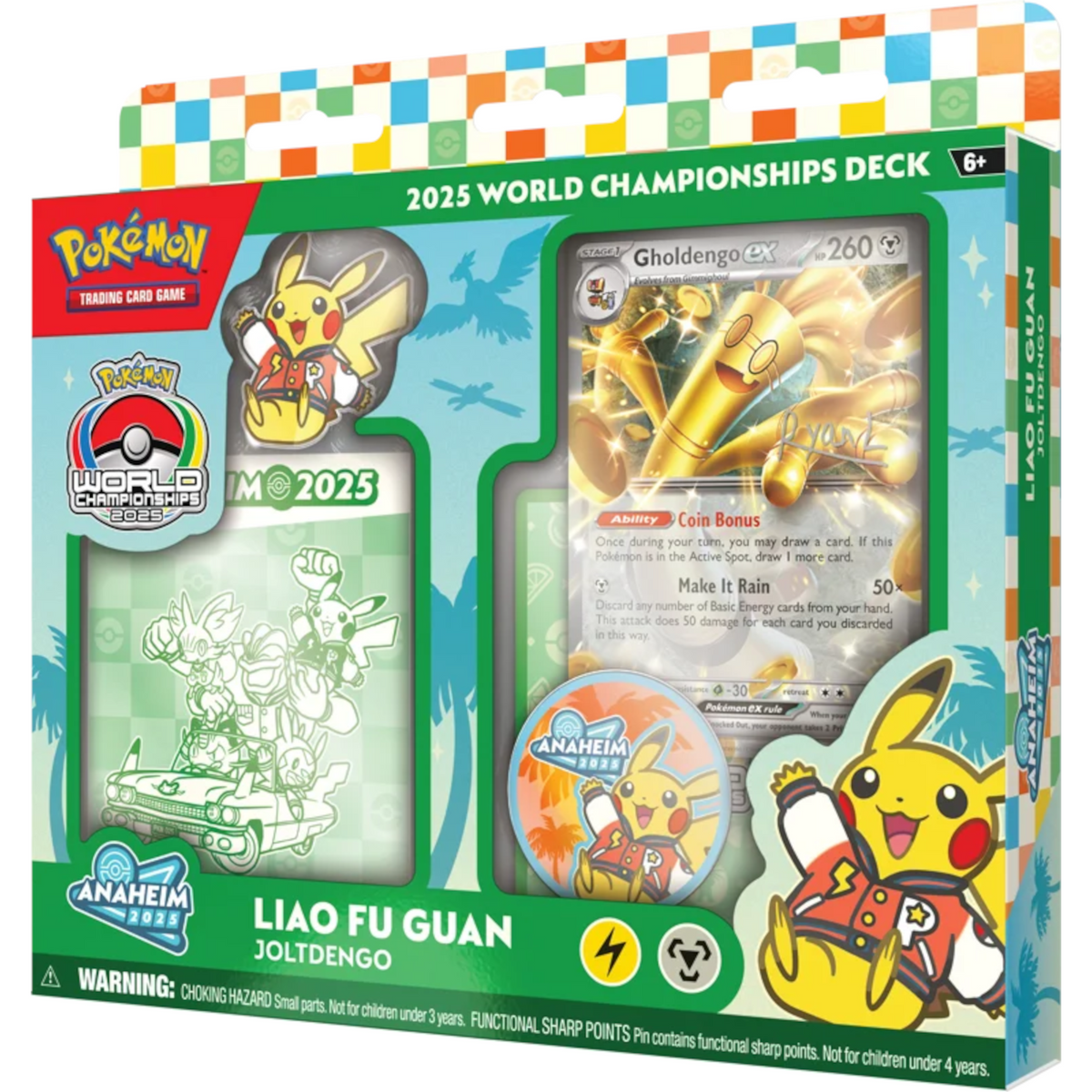Pokemon TCG World Championships Deck 2025 – Liao Fu Guan