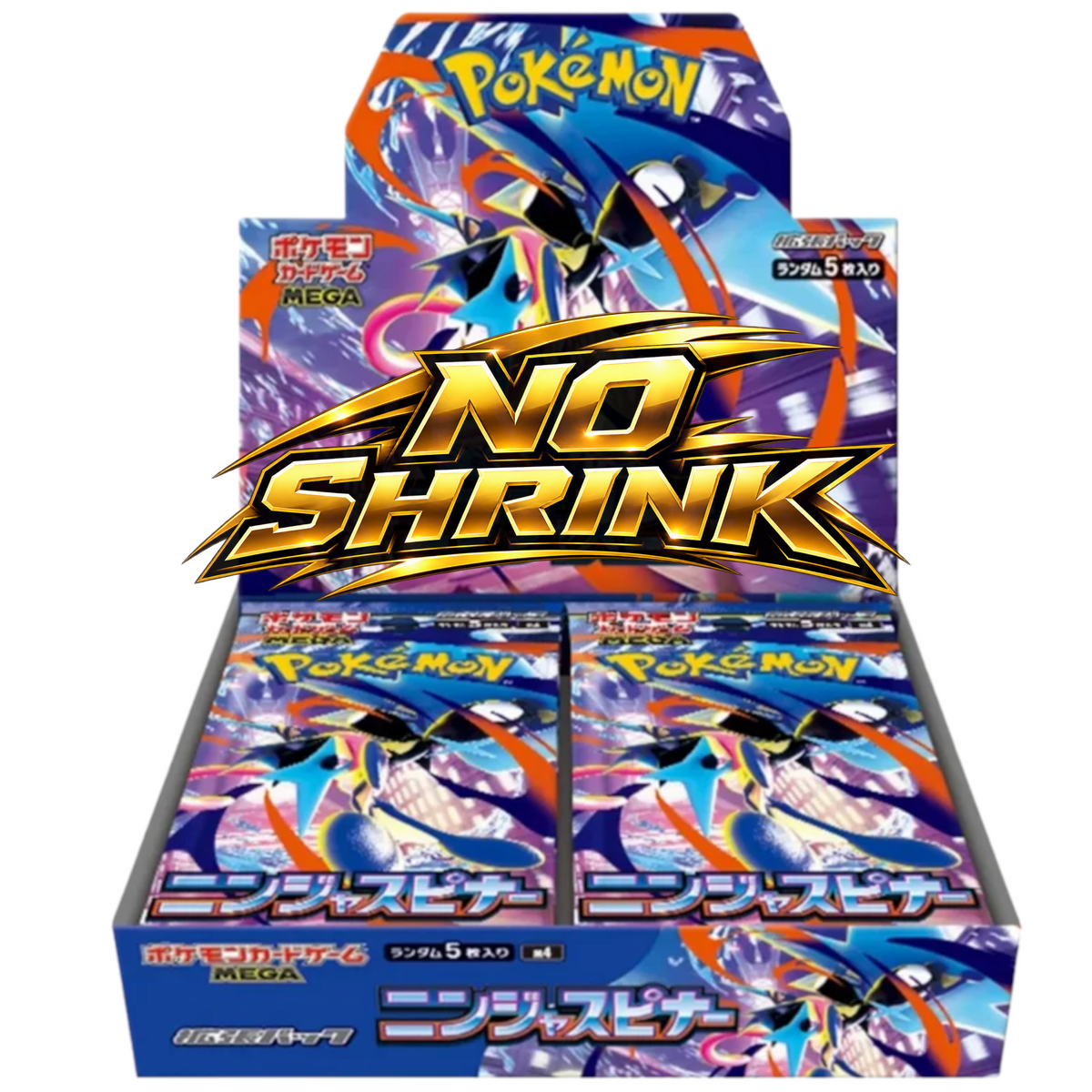 Pokemon TCG Ninja Spinner Booster Box – Japanese | No Shrink