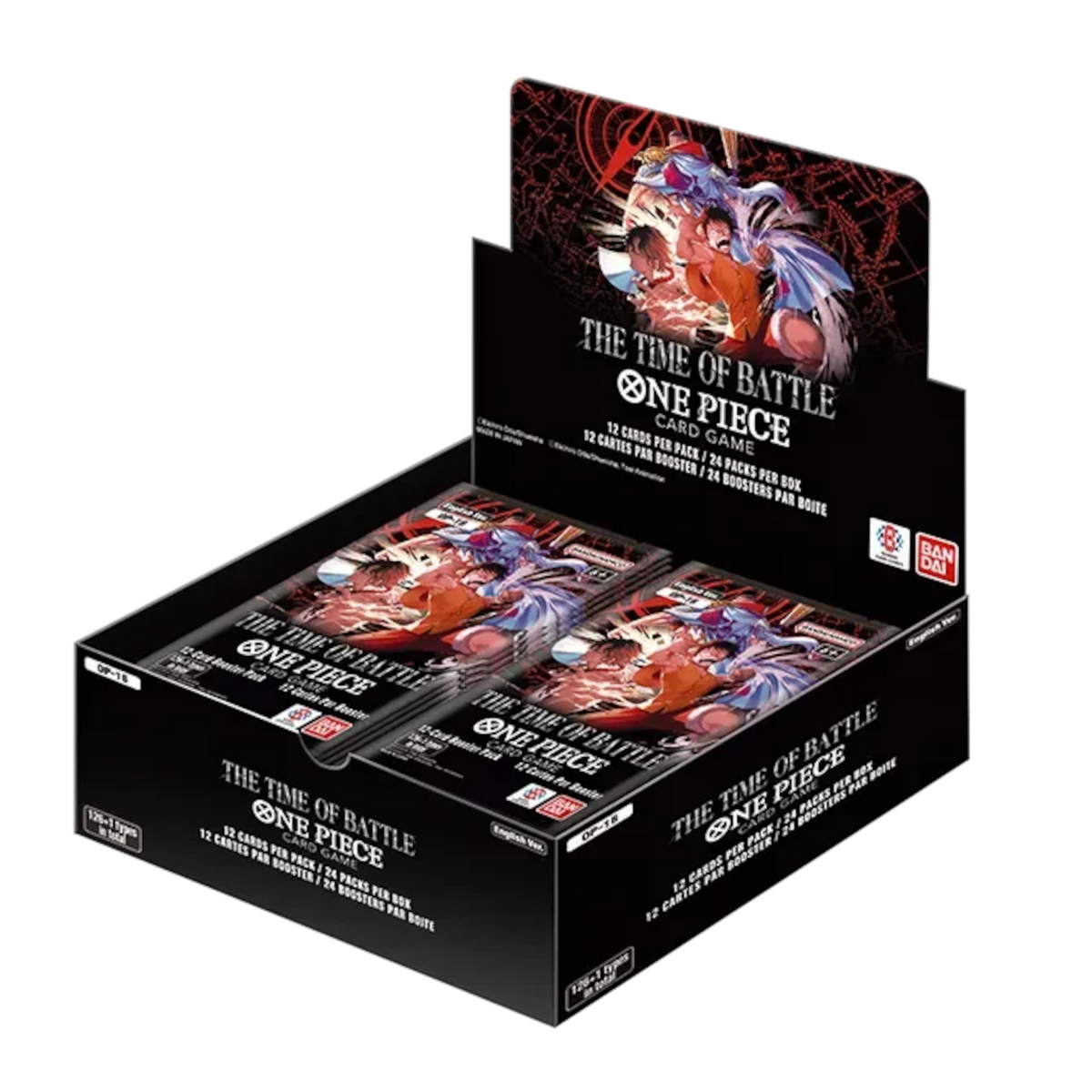 One Piece Card Game OP-16 The Time of Battle Booster Box – English