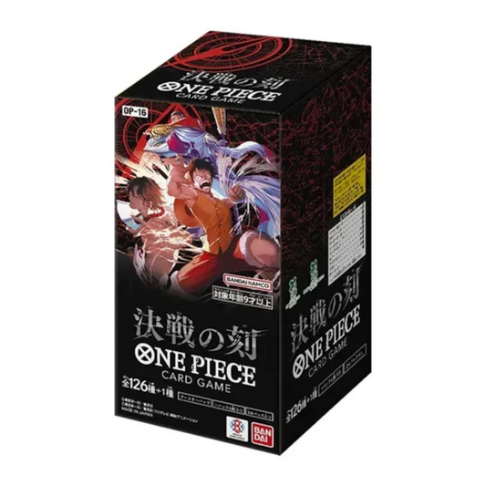 One Piece Card Game OP-16 The Time of Battle Booster Box – Japanese