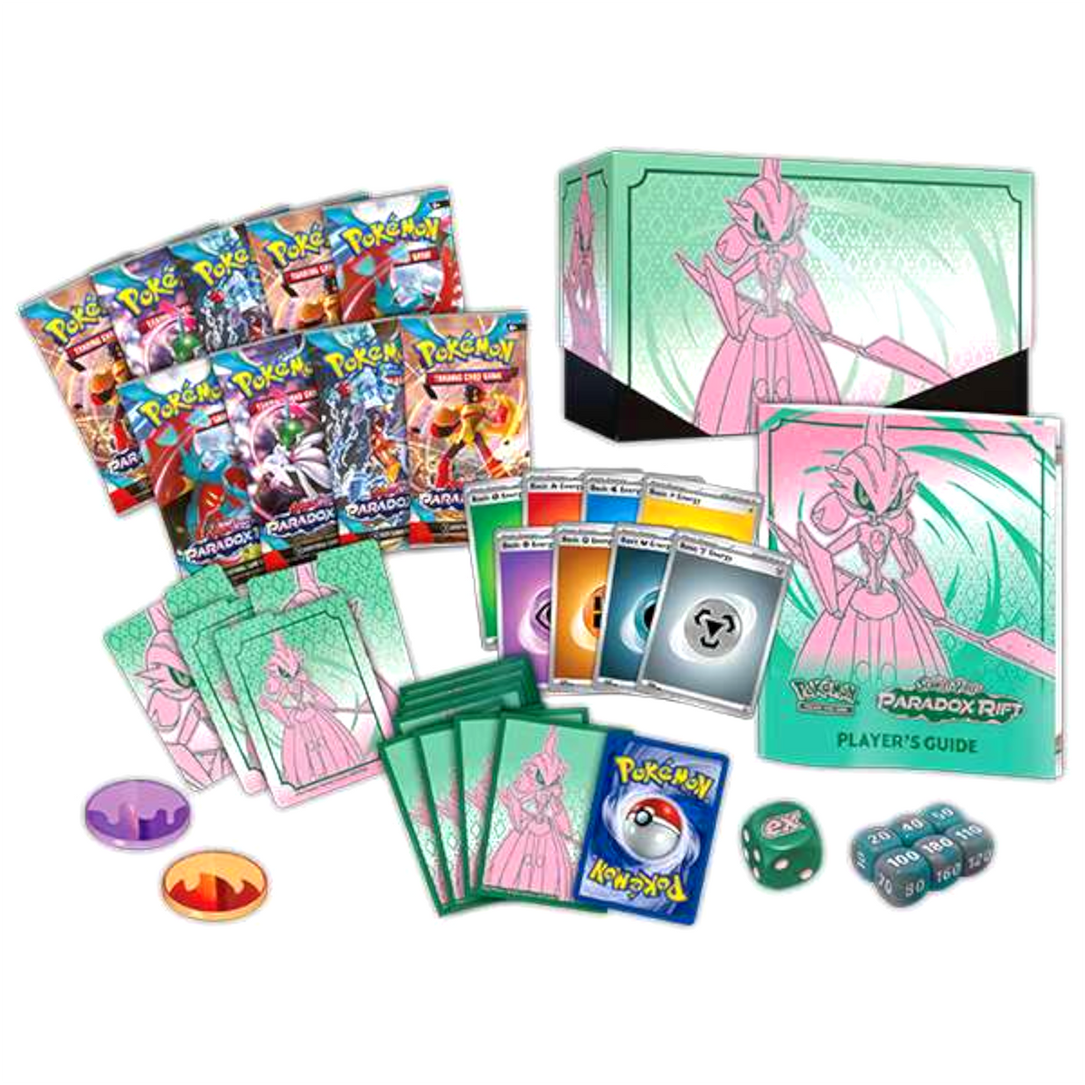 Pokemon Paradox Rift Iron Valiant Elite Trainer Box
