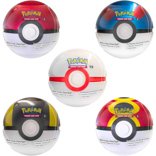 Pokemon TCG Poke Ball Tin 2025 – Assorted Design | English