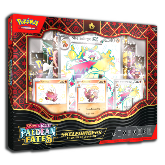 Pokemon Paldean Fates Premium Collection Skeledirge