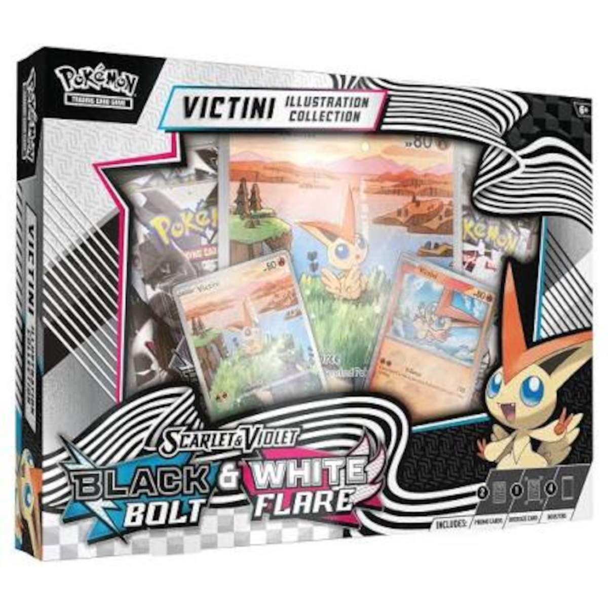 .5: Black Bolt & White Flare – Unova Victini Illustration Collection