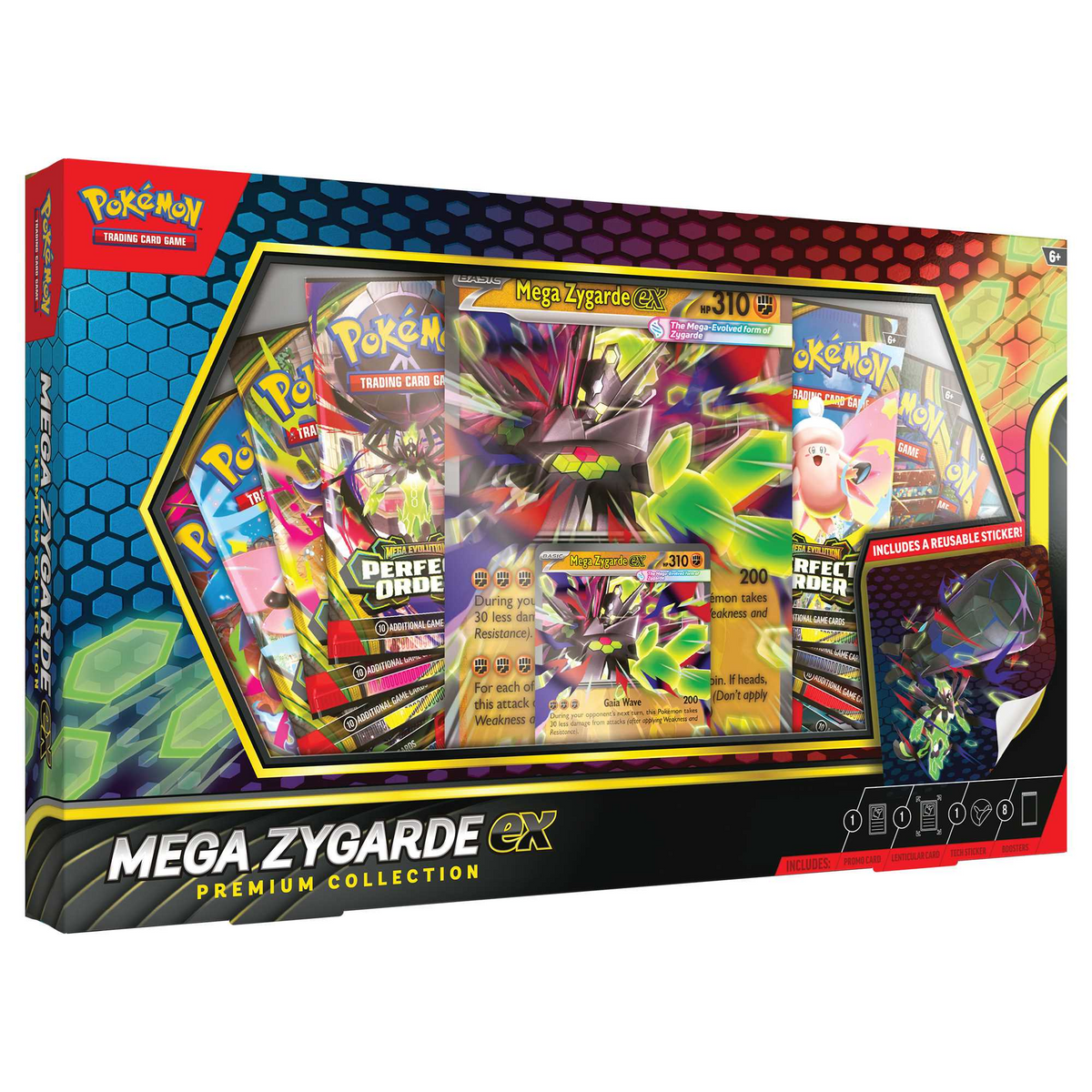 Pokemon TCG Mega Zygarde ex Premium Collection